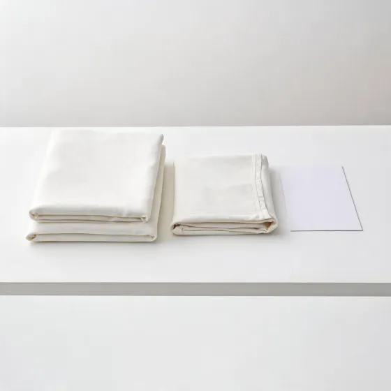 Finished bed linen set samples